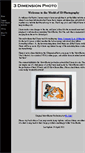 Mobile Screenshot of 3dimensionphoto.com